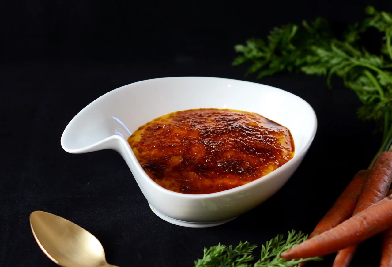 Crema Caramelizada de Zanahoria