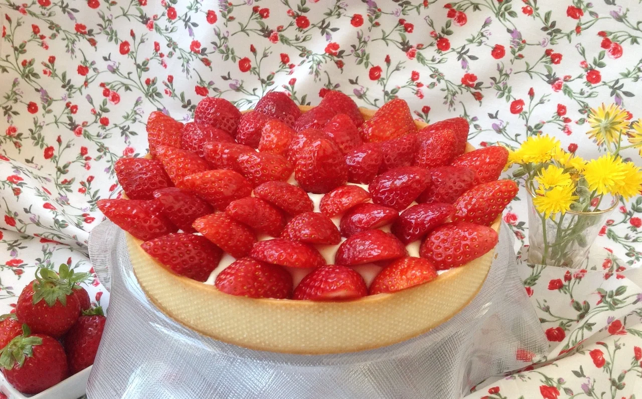Crostata  di  Frágole