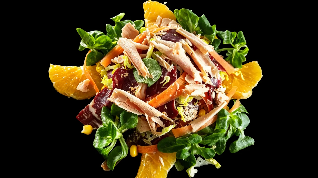 Ensalada de Jamón y Foie