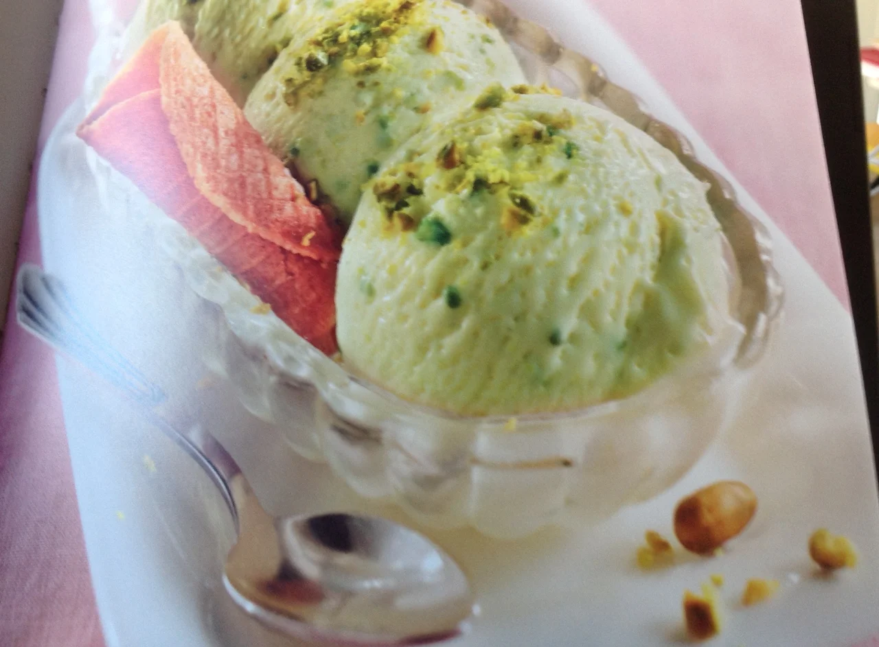 Helado de Pistacho