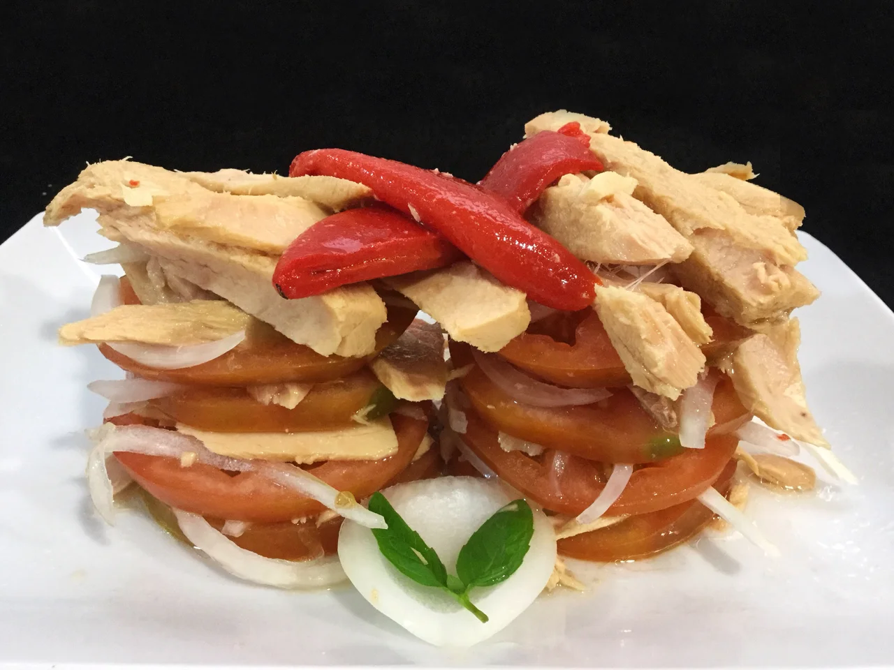 Milhojas de Tomate