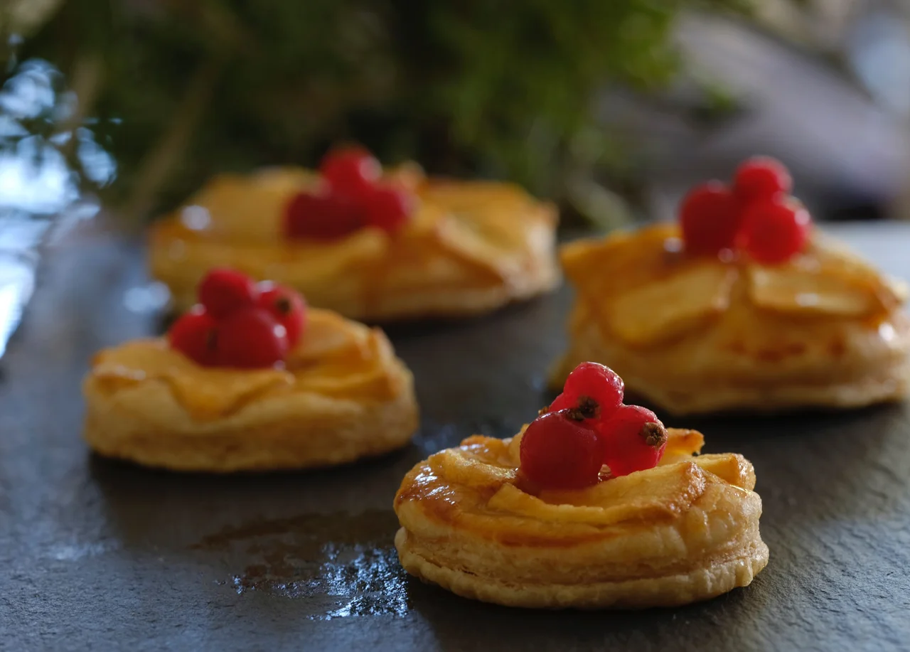 Mini-tartas de Manzana