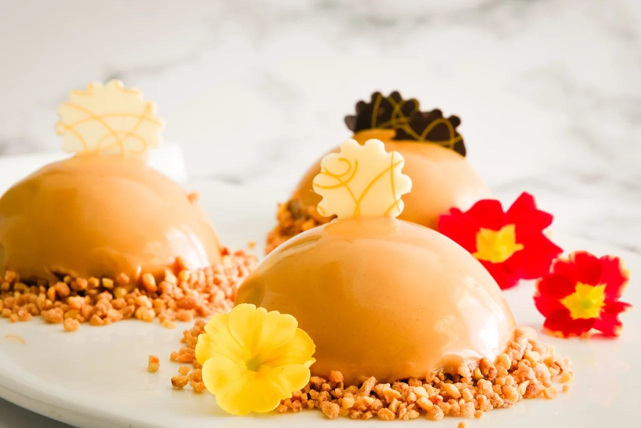 Mousse de Chocolate y Glaseado