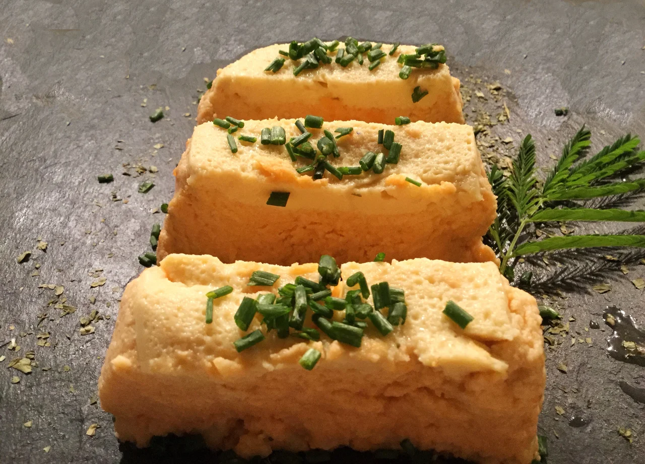 Pastel de Puerros y Langostino