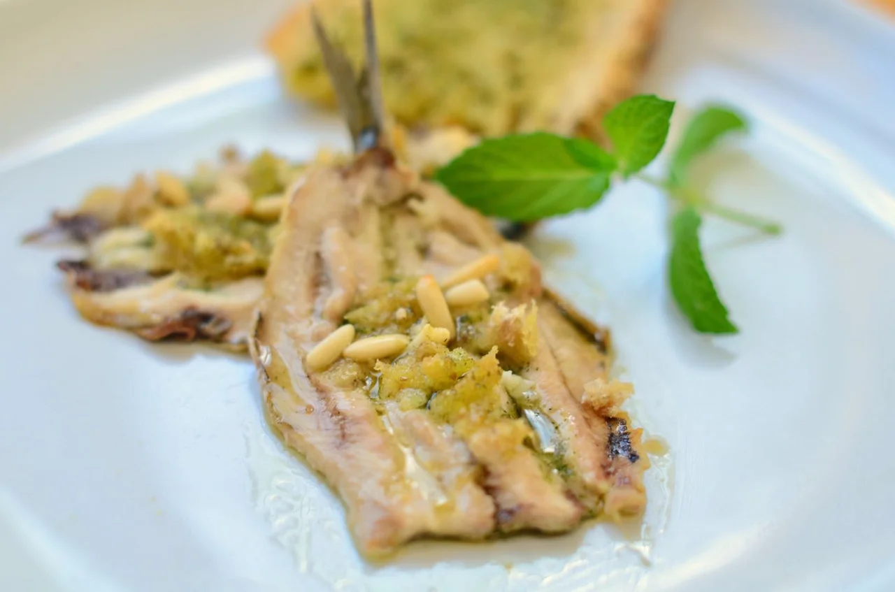 Sardinas Gratinadas
