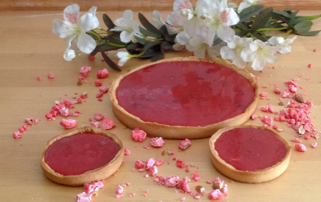 Tarta de Praliné Rosas