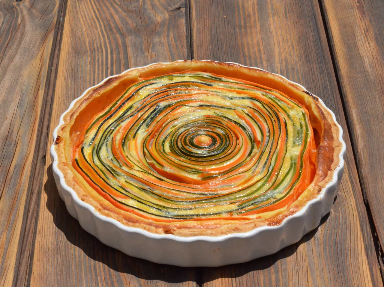 Tarta Espiral de Verduras