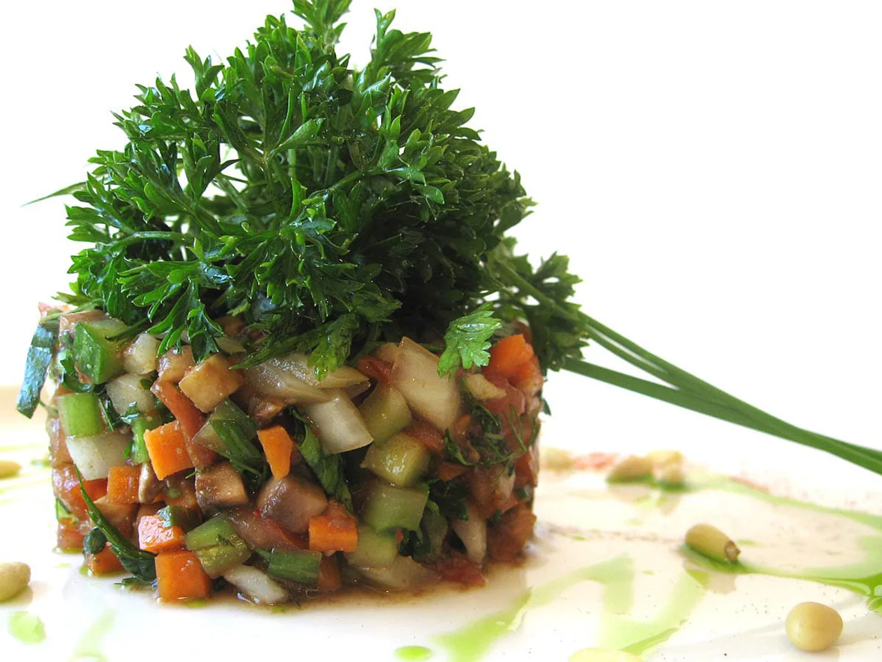 Tartar Crujiente Vegetal