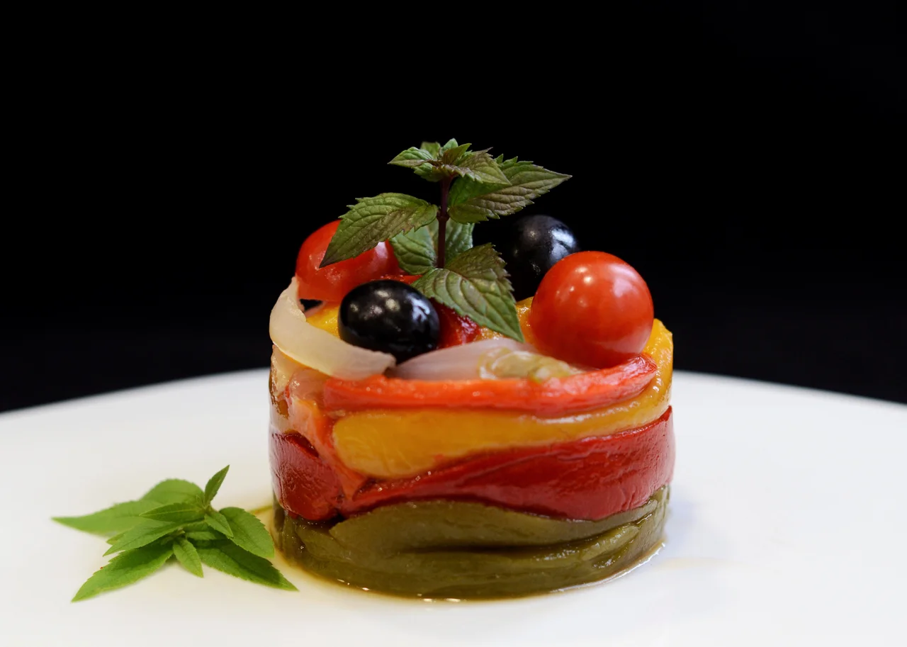 Timbal de Pimientos