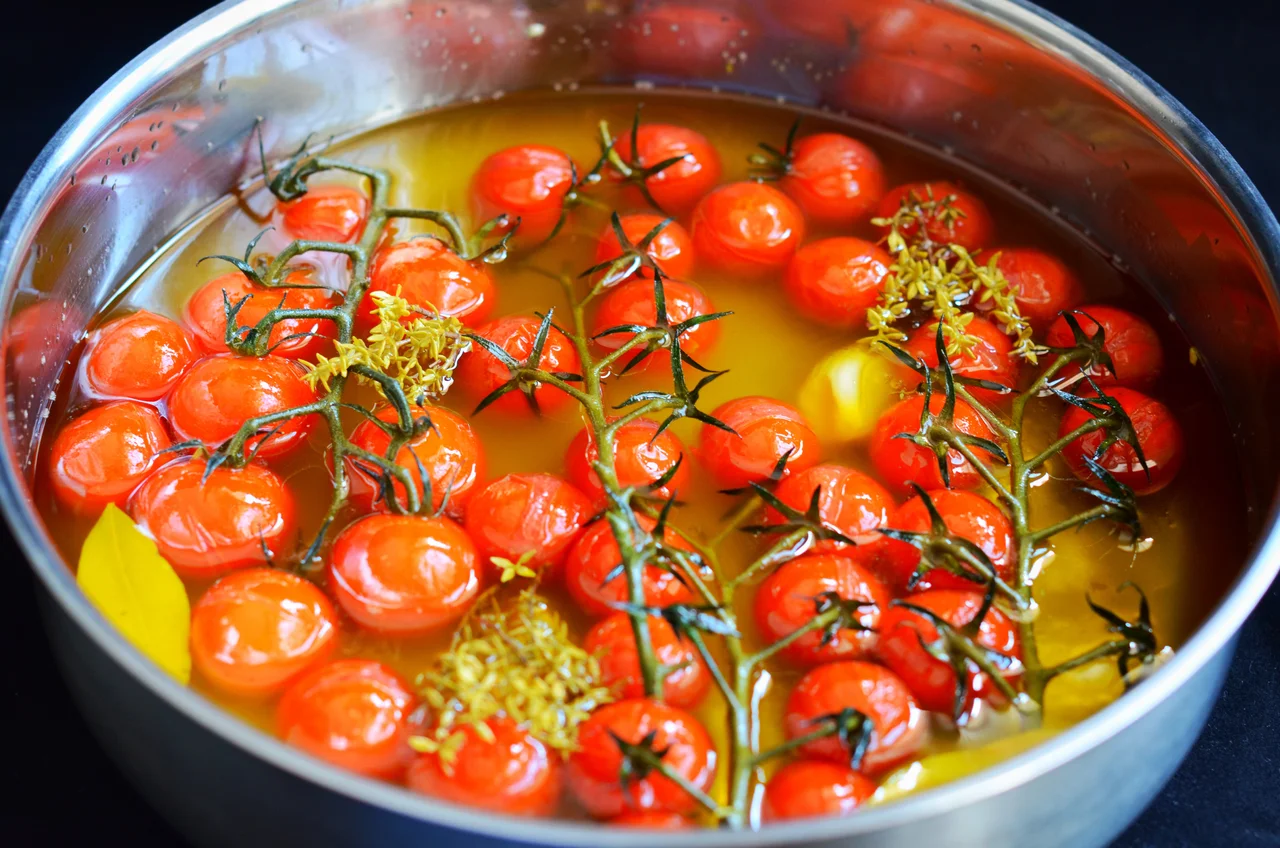 Tomates Cherry Semiconfitados