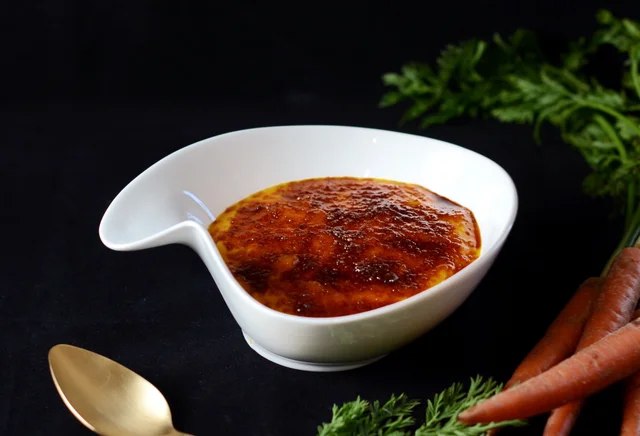 Crema Caramelizada de Zanahoria