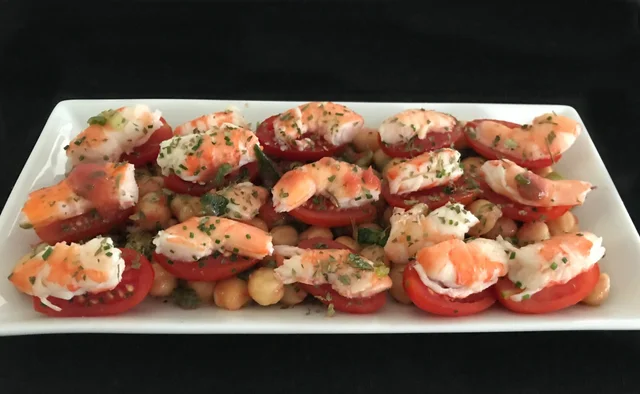 Ensalada Tibia de Garbanzos