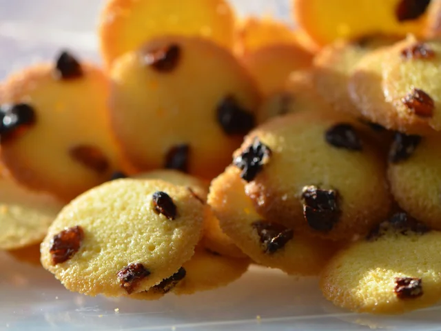 Galletas Con Pasas