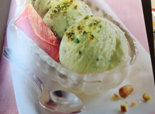 Helado de Pistacho