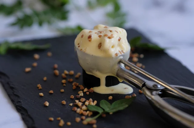 Helado de Zabaione al Amaretto