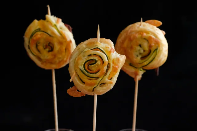 Piruletas de Hojaldre
