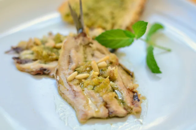 Sardinas Gratinadas