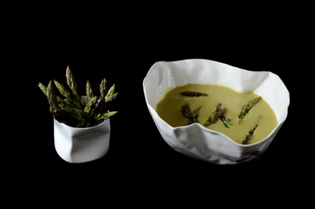 Sopa Cremosa de Espárragos