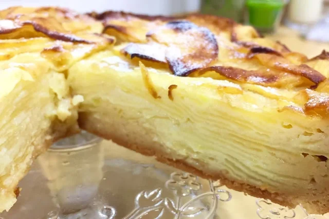 Tarta de Manzana Laminadas
