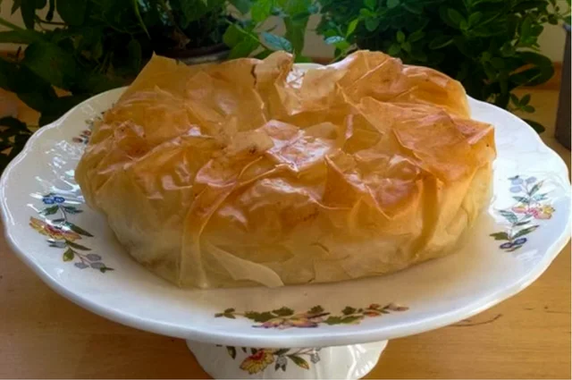 Tarta de Manzana Con Pasta Filo