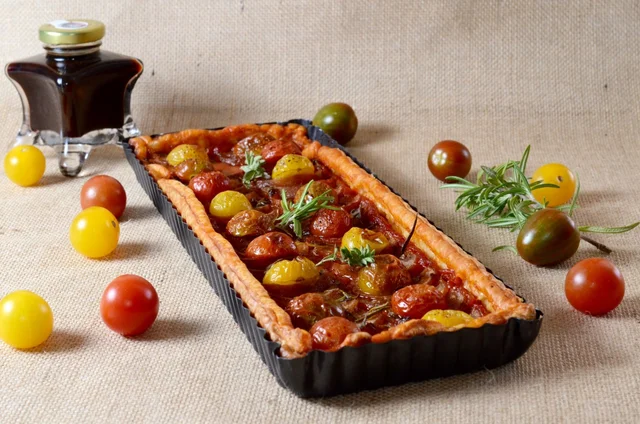 Tarta Triple de Tomate