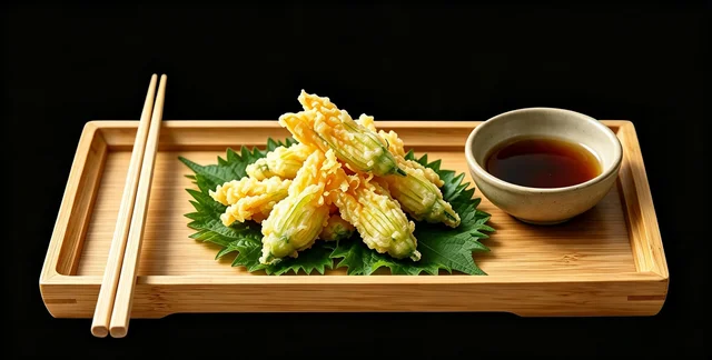 Tempura de  Flor de Calabacín