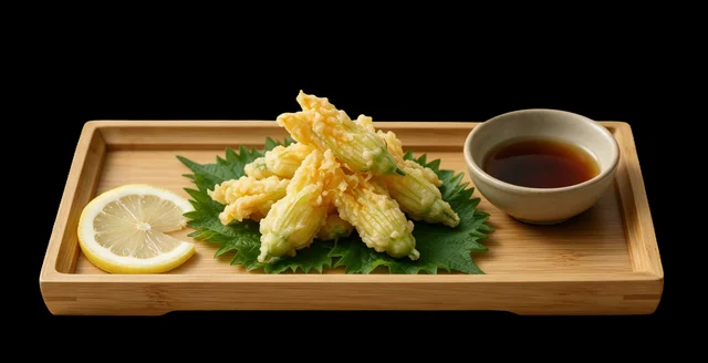 Tempura de Flor de Calabacin