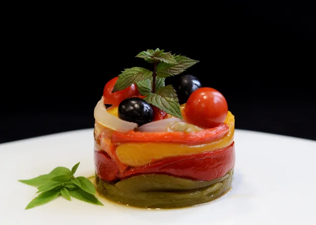Timbal de Pimientos