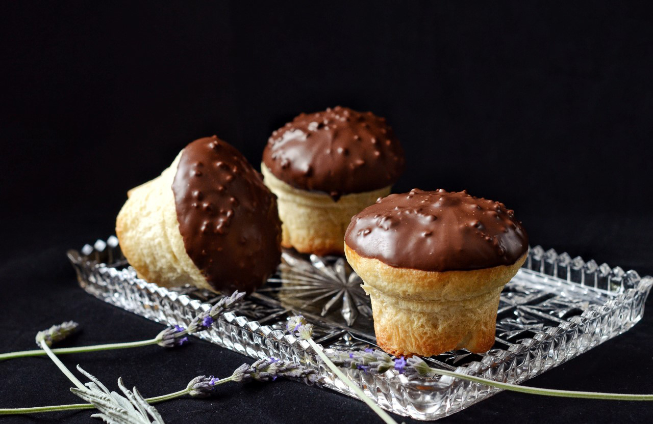 Brioche Con Chocolate Crocante