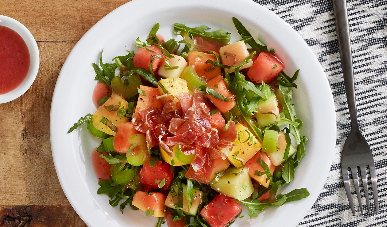 Ensalada de Jamón y Frutas