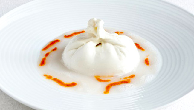 Huevos en Mozzarella