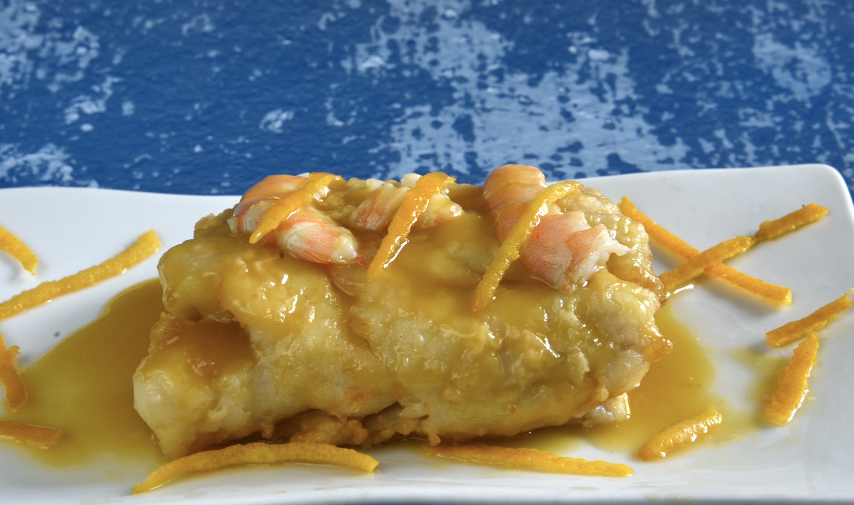 Merluza en Salsa de Naranja