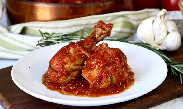 Pollo a la Cazadora