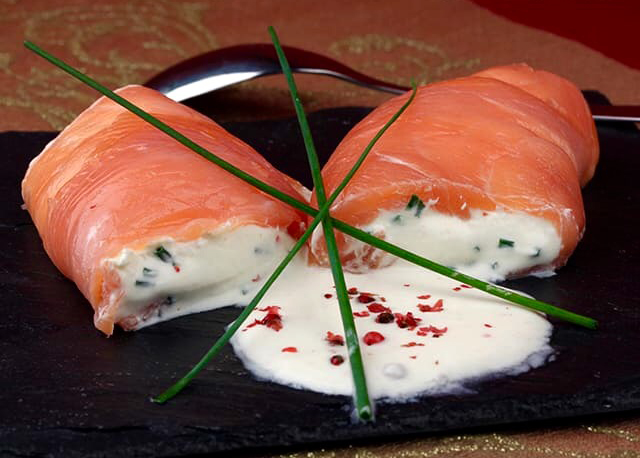 Salmon Ahumado Con Mascarpone