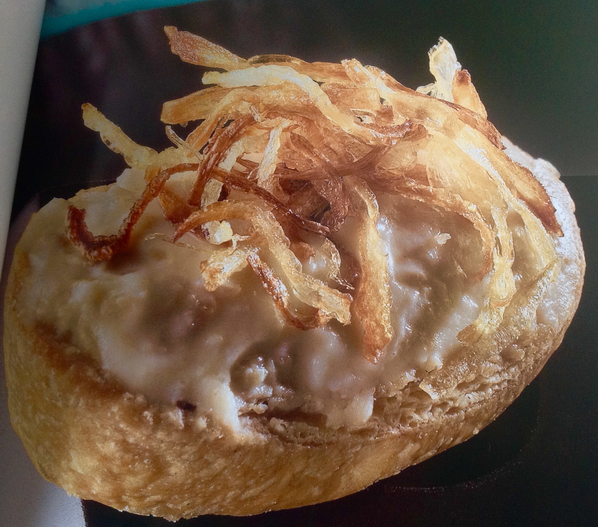 Vol-au-vent de Rape y Crema de Puerros